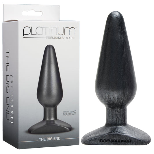Platinum Premium Silicone - The Big End Charcoal