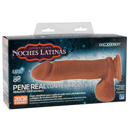 Noches Latinas 8in Ur3 Realistic Cock