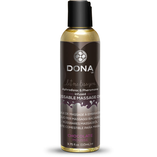 Dona Kissable Massage Oil (Chocolate Mousse) 3.75 fl oz / 110 ml