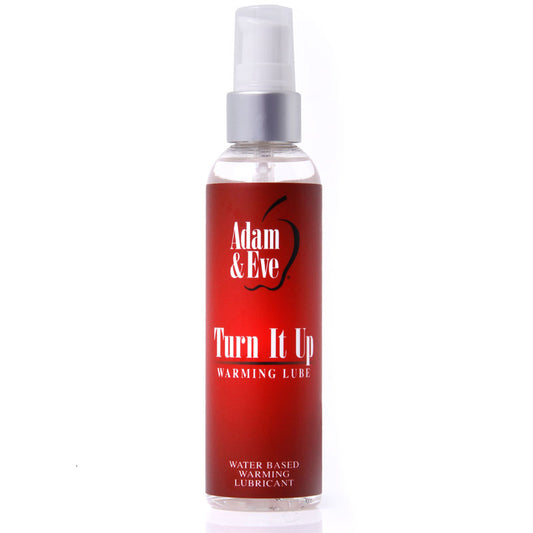 Adam & Eve Turn It Up Warming Water-Based Lubricant 118 ml / 4 oz.