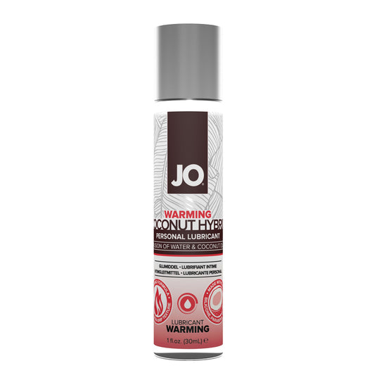 JO Silicone Free Hybrid Lubricant w/Coconut Warming 1 fl oz