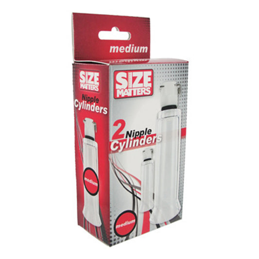 Size Matters Nipple Cylinder Small (Clear)