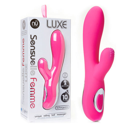 Sensuelle Femme Luxe 10 Fun Rabbit Massager Pink