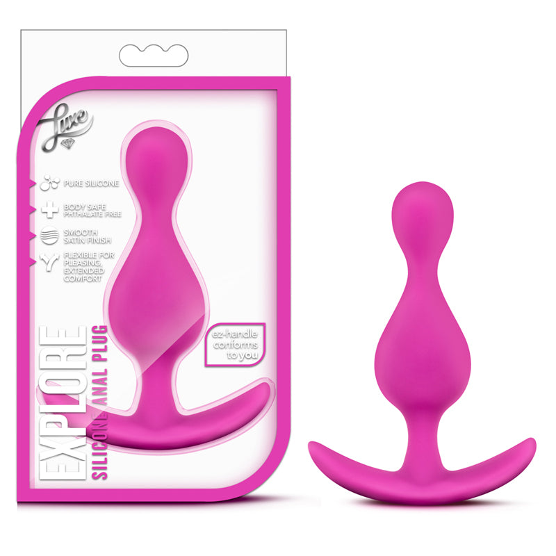 Blush Luxe Explore Silicone Anal Plug Pink Shockwave Adult Lifestyle Entertainment Blush Luxe Explore Silicone Anal Plug Pink Shockwave Adult Lifestyle Entertainment