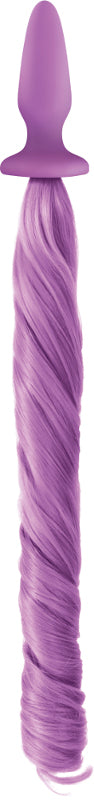 Unicorn Tails Anal Plug Pastel Purple