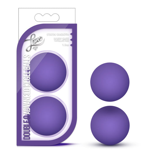 Blush Luxe Double O Advanced Kegel Balls Purple