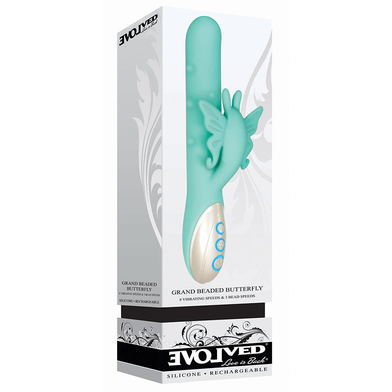 Evolved Grand Beaded Butterfly Rechargeable Silicone Dual Stimulator T Shockwave Adult Lifestyle Entertainment Evolved Grand Beaded Butterfly Rechargeable Silicone Dual Stimulator T Shockwave Adult Lifestyle Entertainment