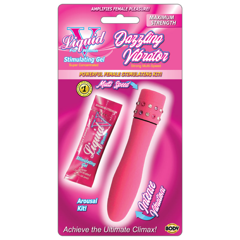 Liquid V Dazzling Vibrator Kit