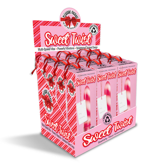 Sweet Twist 12-Piece Vibrator P.O.P