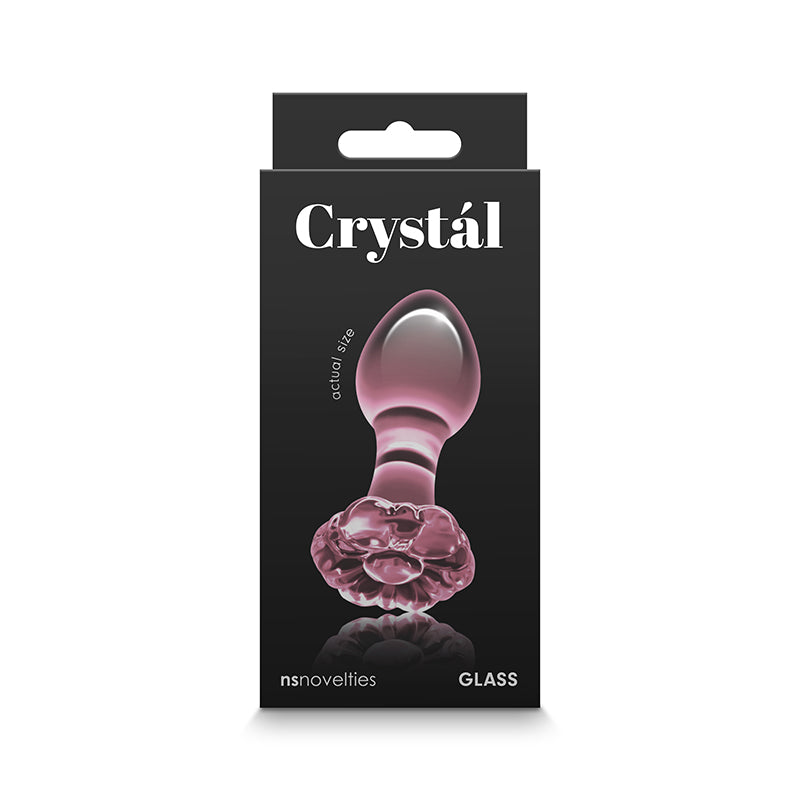 Crystal Flower Glass Anal Plug Pink Shockwave Adult Lifestyle Entertainment Crystal Flower Glass Anal Plug Pink Shockwave Adult Lifestyle Entertainment