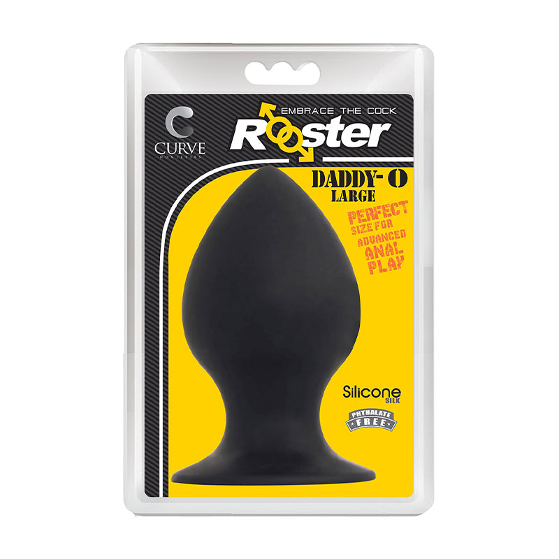 Curve Toys Rooster Daddy-O Large Silicone Anal Plug with Suction Cup B Shockwave Adult Lifestyle Entertainment Curve Toys Rooster Daddy-O Large Silicone Anal Plug with Suction Cup B Shockwave Adult Lifestyle Entertainment