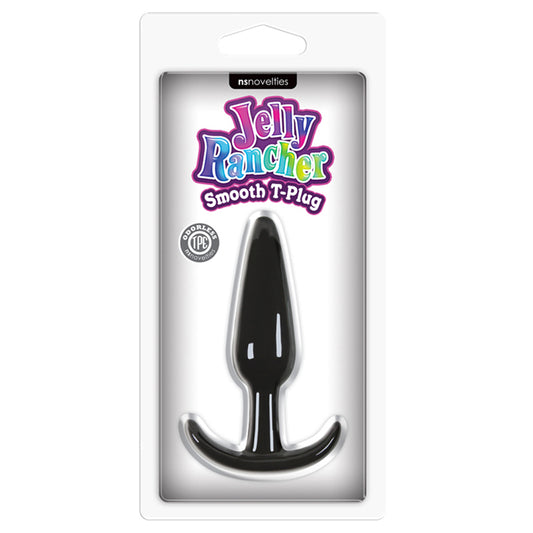 Jelly Rancher Smooth T-Plug Black