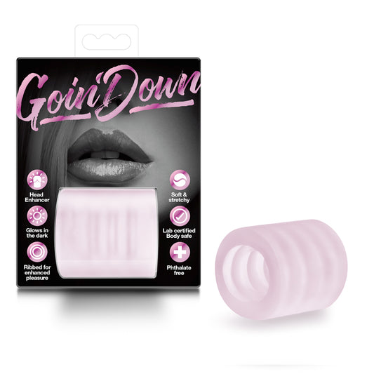 Blush X5 Men Goin' Down BJ Stroker Oral Enhancer Pink