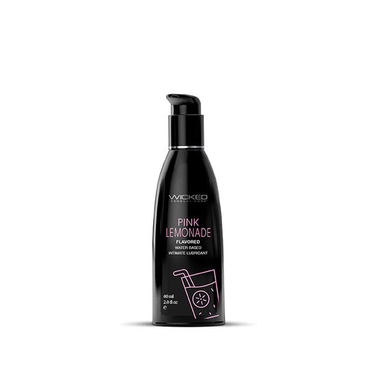 Wicked Aqua Pink Lemonade Water Based Lubricant 2 oz.