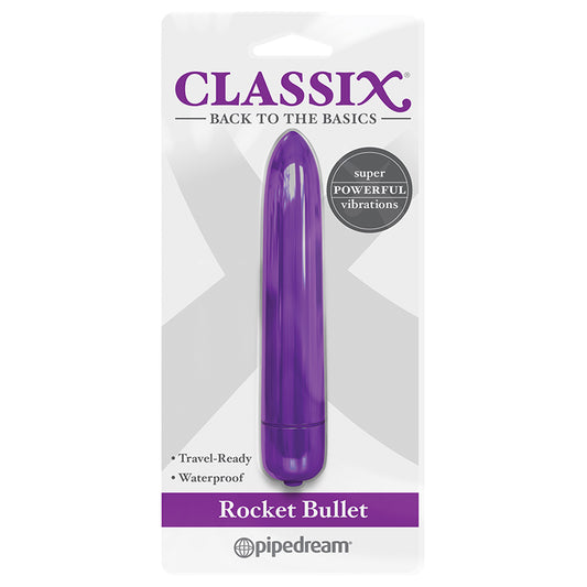 Pipedream Classix Rocket Bullet Vibrator Purple