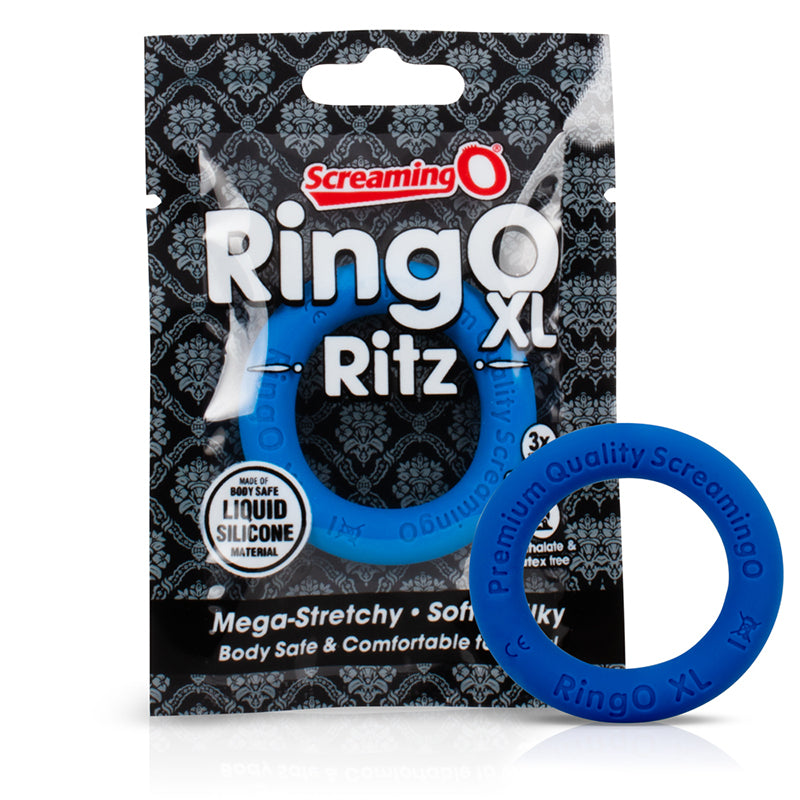 Screaming O RingO Ritz XL - Blue – Shockwave Adult Lifestyle Entertainment