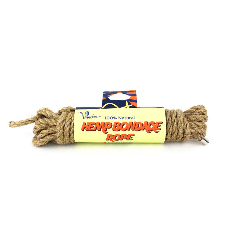 Voodoo 100% Natural Hemp Bondage Rope 10 meters