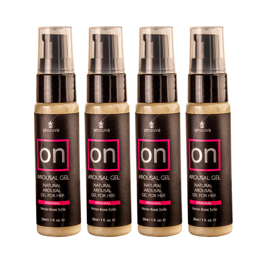 Sensuva ON Arousal Gel Original 4-Pack 1 oz.