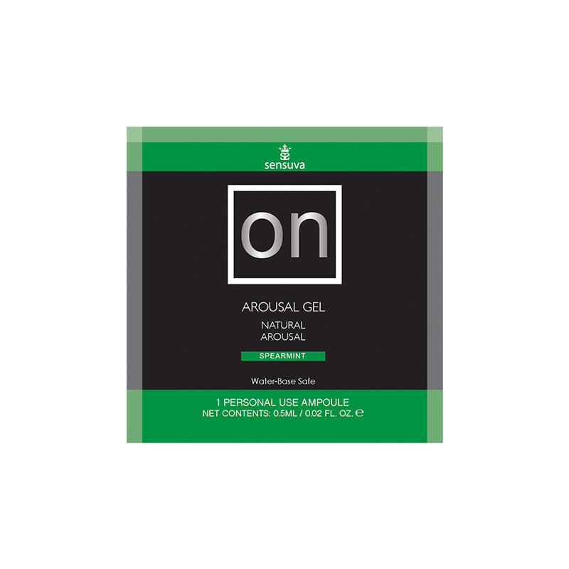 Sensuva ON Arousal Gel Spearmint Single-Use Packet 6 ml
